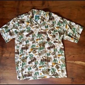 Hawaiian “Surf” Shirt Sz M